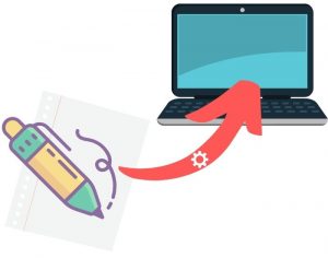 Handschriftliche Notizen Digitalisieren