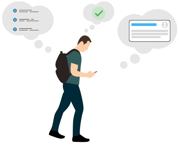 Meistertask Mobile Unterwegs