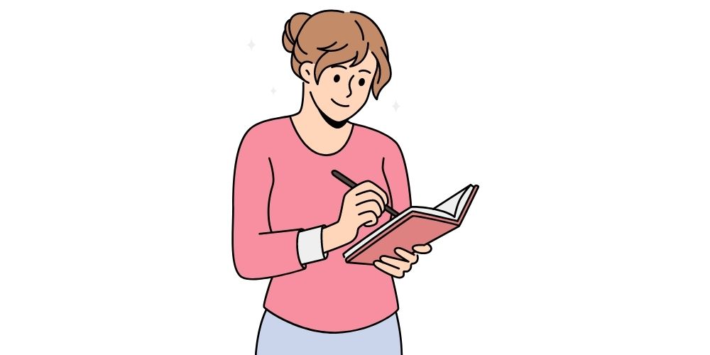 Tipp 8: Führe ein Tagebuch